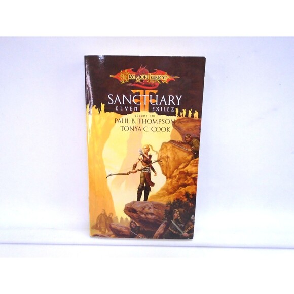 Other - Dragonlance Elven Exiles #1 Sanctuary by Paul Thompson & Tonya Cook 1st printing